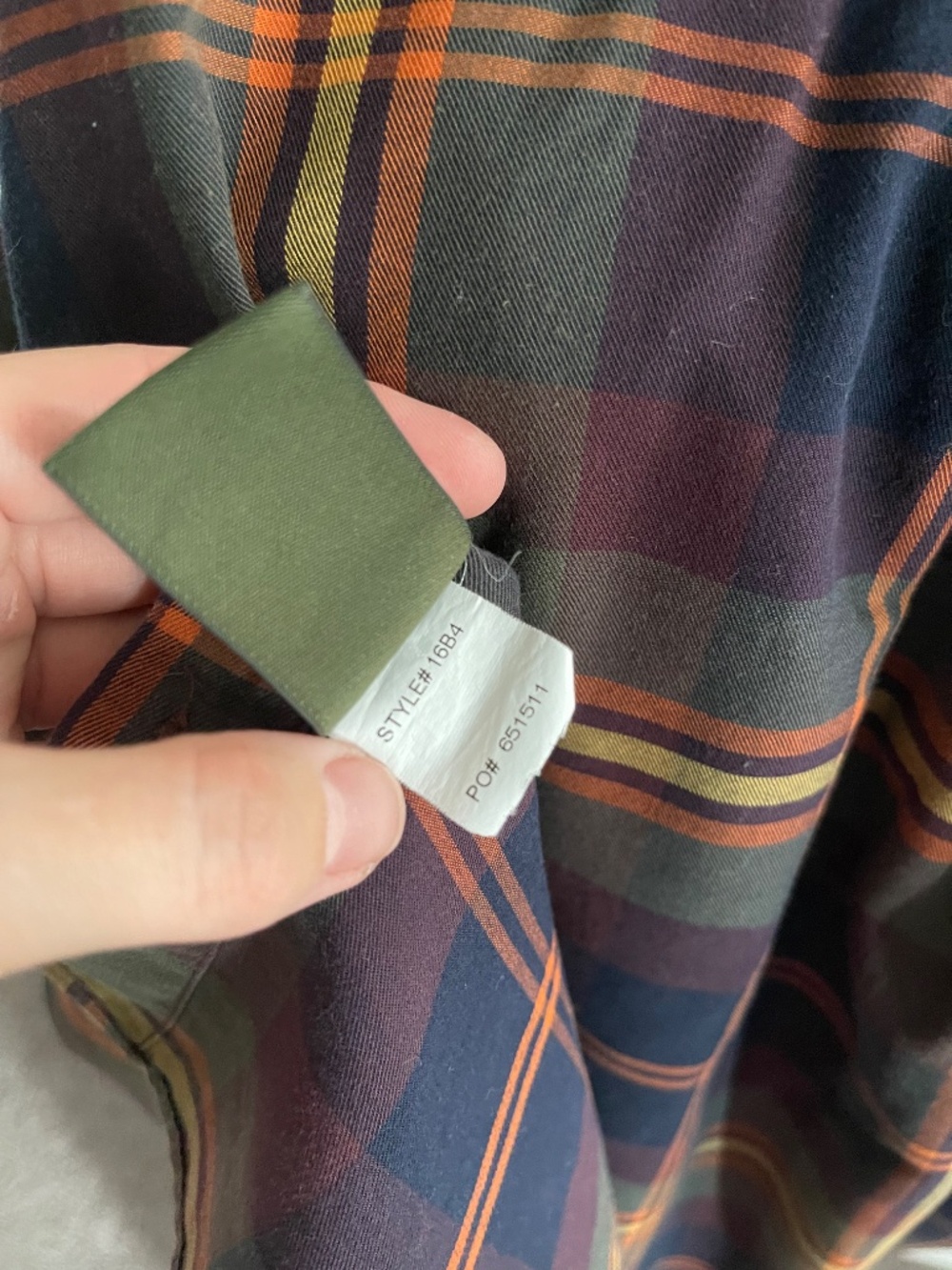 Orvis Signature Collection Mens L Plaid Shirt 100% Cotton Portugal - Picture 9 of 9